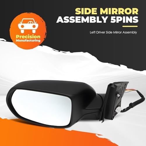 Left Driver Side Mirror Assembly Compatible with CR-V 2012-2016 Heated Power