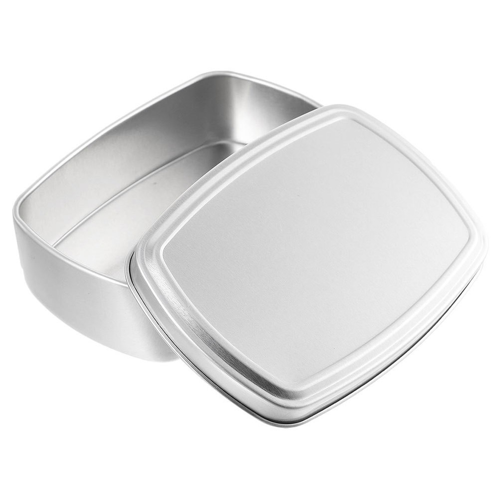 Box for Soaps Creams Bathroom Dish Sealed Storage Aluminum Container