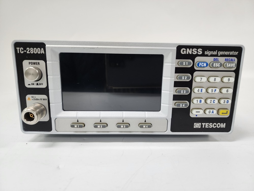 TESCOM TC-2800A GNSS Signal Generator, GPS, GLONASS