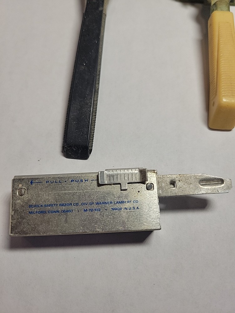 Vintage Schick Razors EverSharp Razor