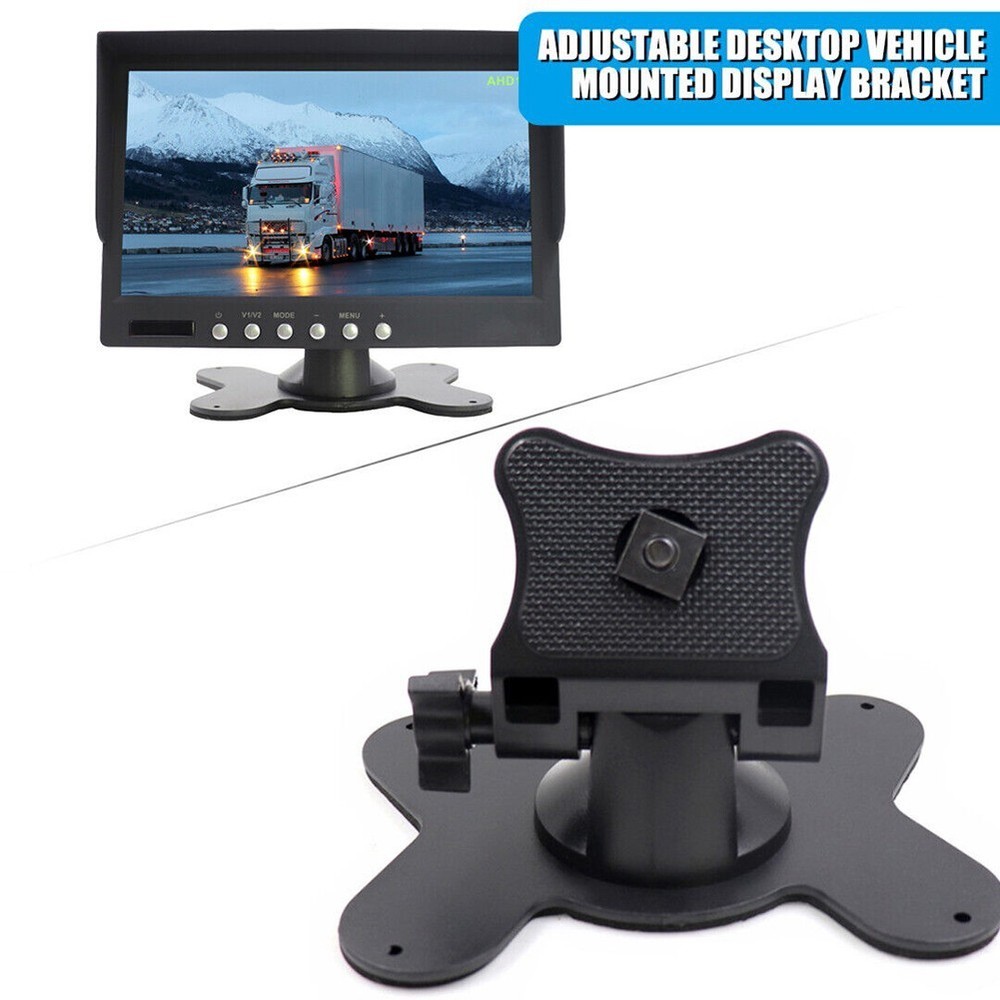 7/9in Stand Mount Bracket Holder Screen Display ABS Adjustable Vertically