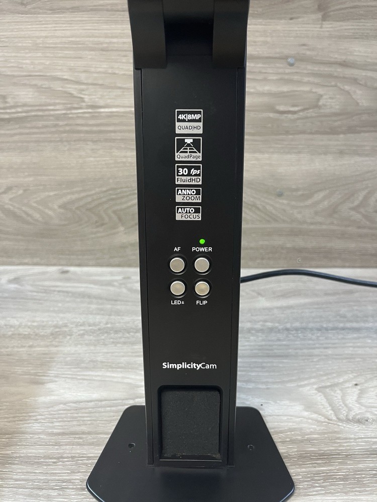 Recordex, SimplicityCam SC8z AF Document Camera, Tested Working