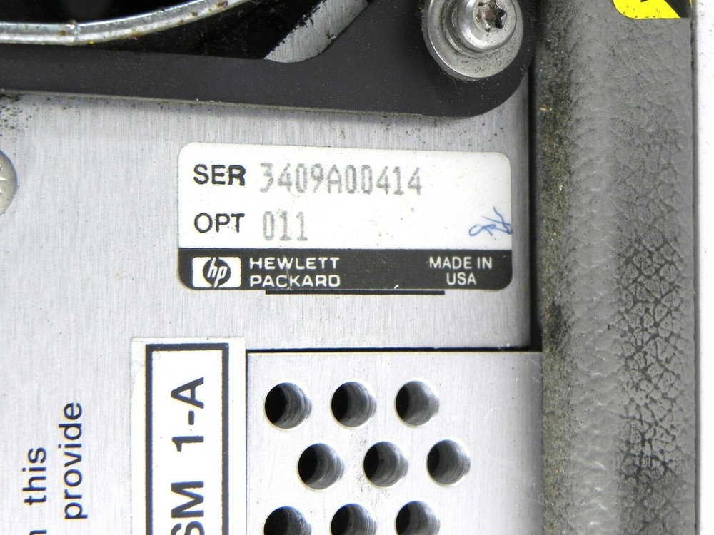 Keysight 8530A Microwave Receiver with Option 011