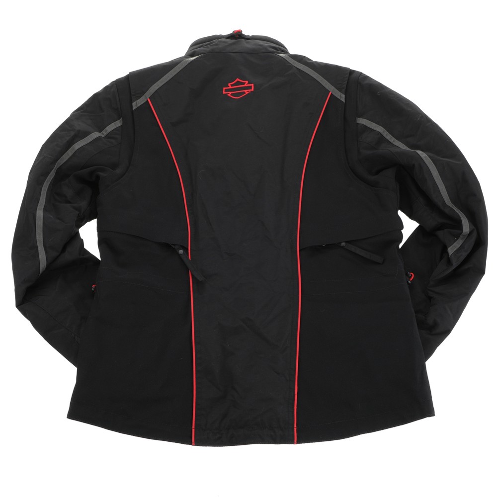 Harley Davidson Black Velocity Nylon Jacket Medium