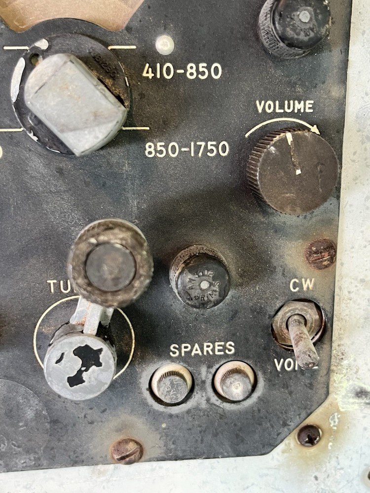 USAF C-403A/A Control Box Radio Compass Panel