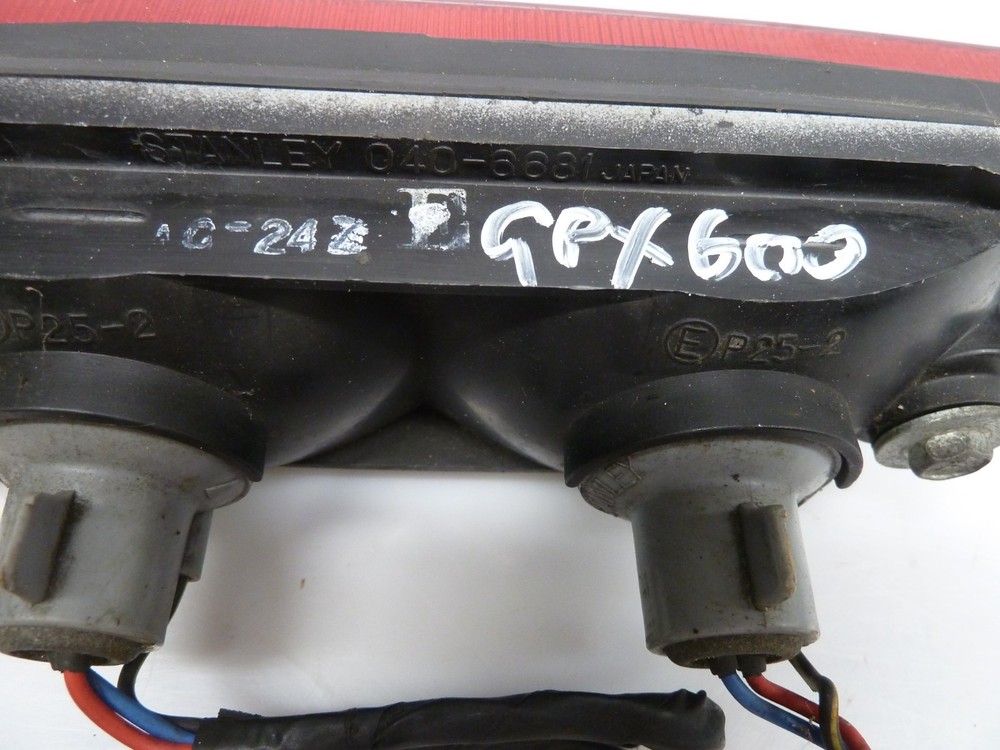 Kawasaki GPX600 rear light unit.