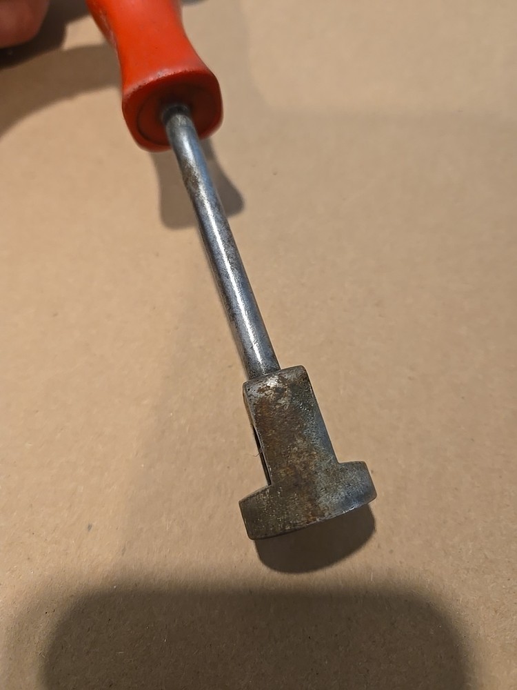 Mac Tools Brake Spring Retainer Tool Red Hard Handle USA S14A