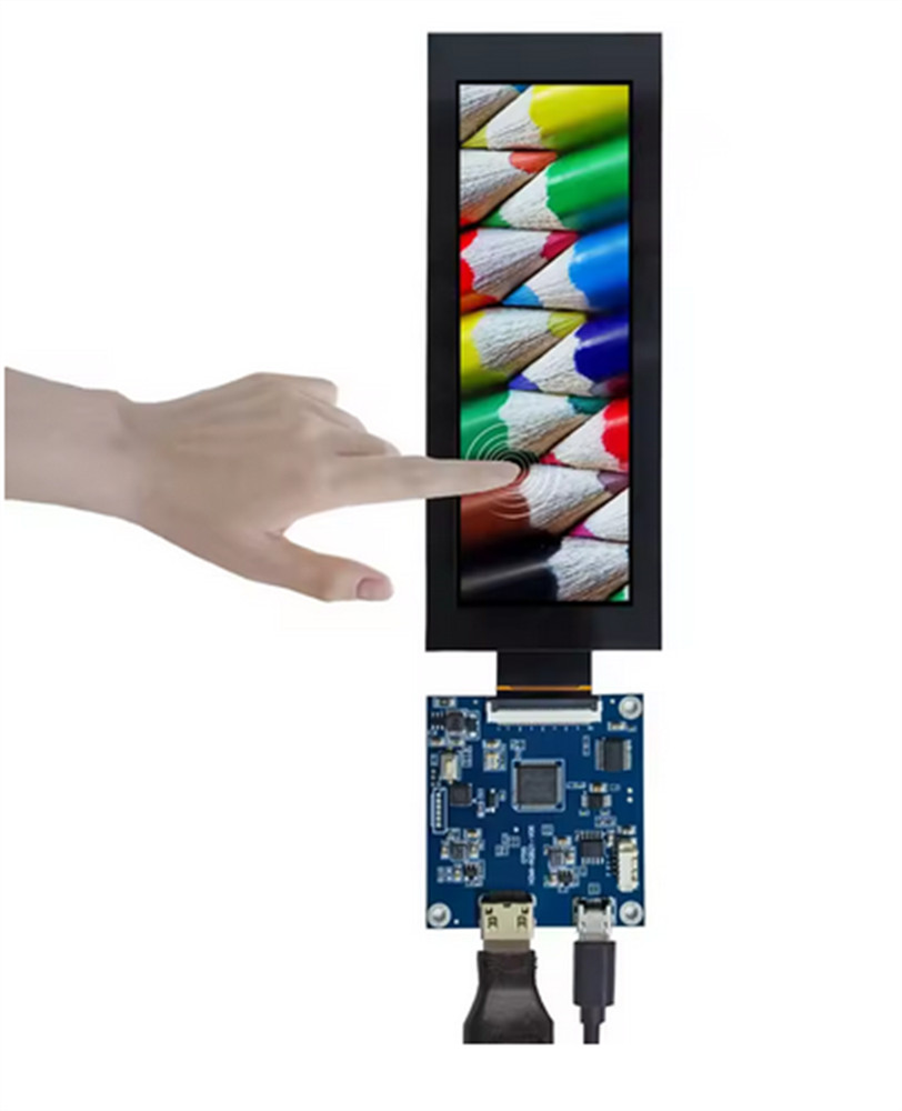 Lcd Panel Display With Hd-Mi Board 4.58" 320X960 700Nit Bar Touch Lcd Screen