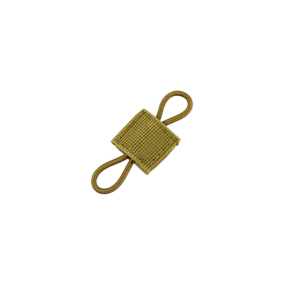 10Pcs Molle Retainers Webbing Tactical PTT Retainer Communication Cable Fastener
