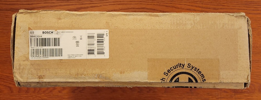 Bosch D9412GV2 Commercial Protected Premises Control Panel