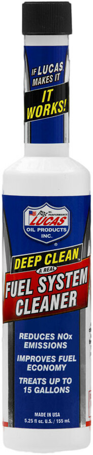 Lucas Deep Clean Fuel System Cleaner 5.25oz 10669
