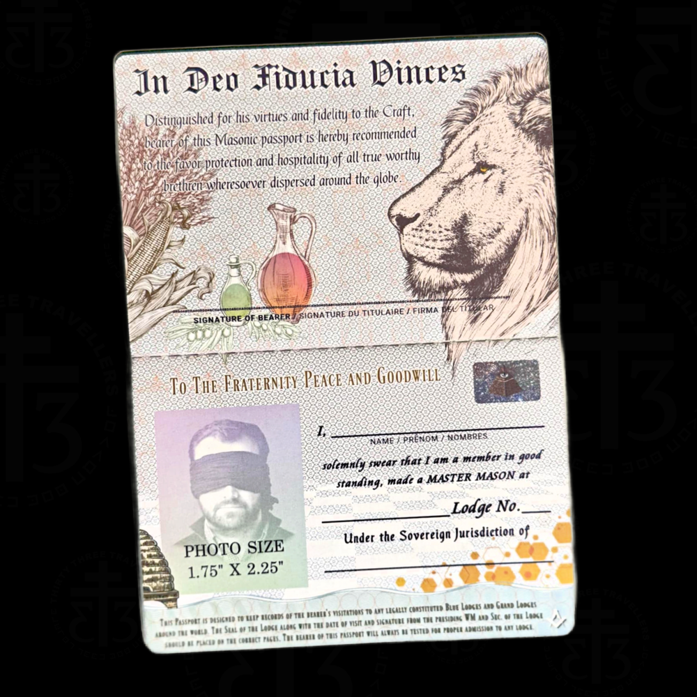 Masonic Passport by 33Travellers