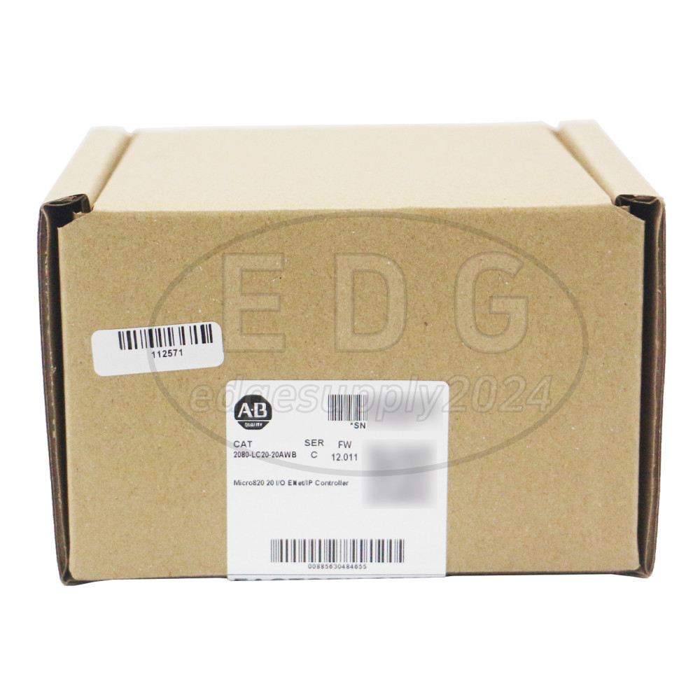 NEW Allen Bradley 2080-LC20-20AWB Micro820 20 I/O ENet/IP Controller