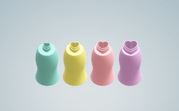 Heart Micro Clay Cutter/Polymer Clay Cutters