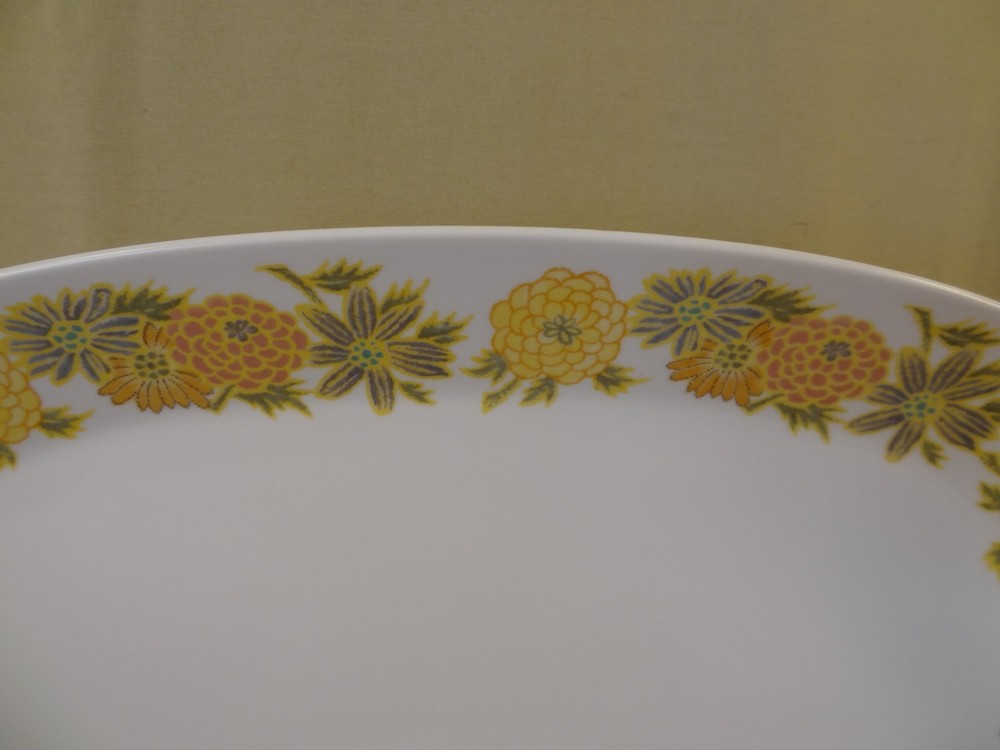 Noritake Progression China "Sunny Side" Oval Platter 13"
