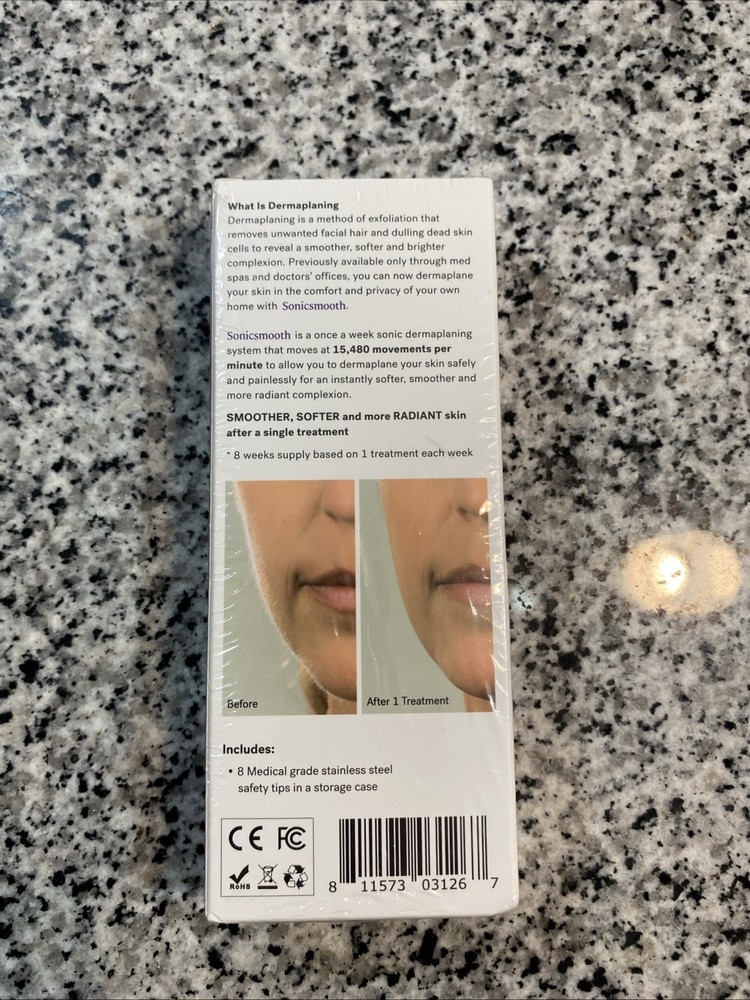 Michael Todd Beauty SONICSMOOTH 8 Safety Tips Replacement Kit Microderm NEW