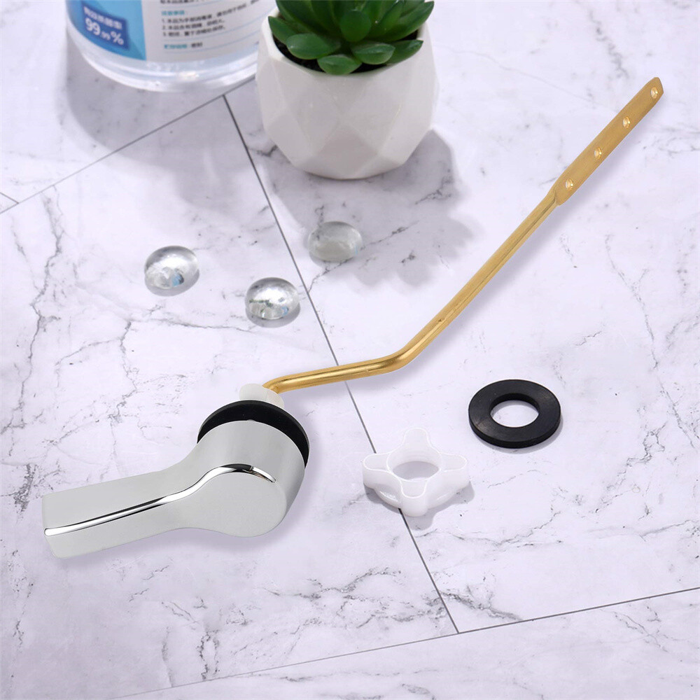 2Pack Universal Side Mount Toilet Handle Trip Lever Tank Flush Lever Replacement