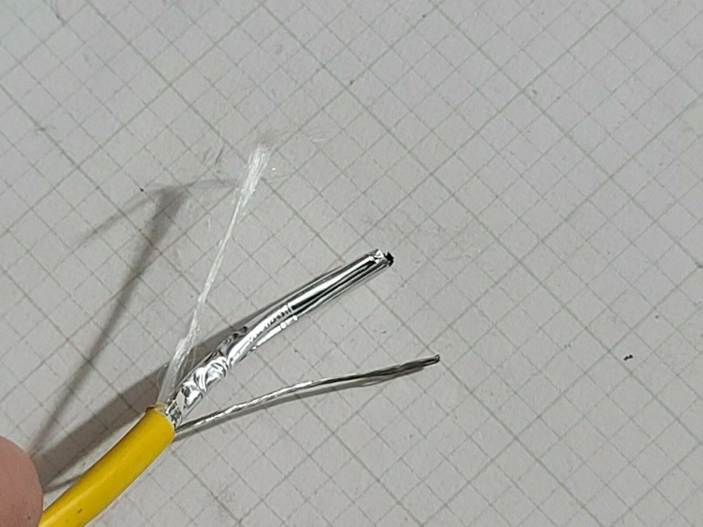 Advanced Digital 912203SD 22/3C Shield Plenum Security/Alarm Cable Yellow /100ft