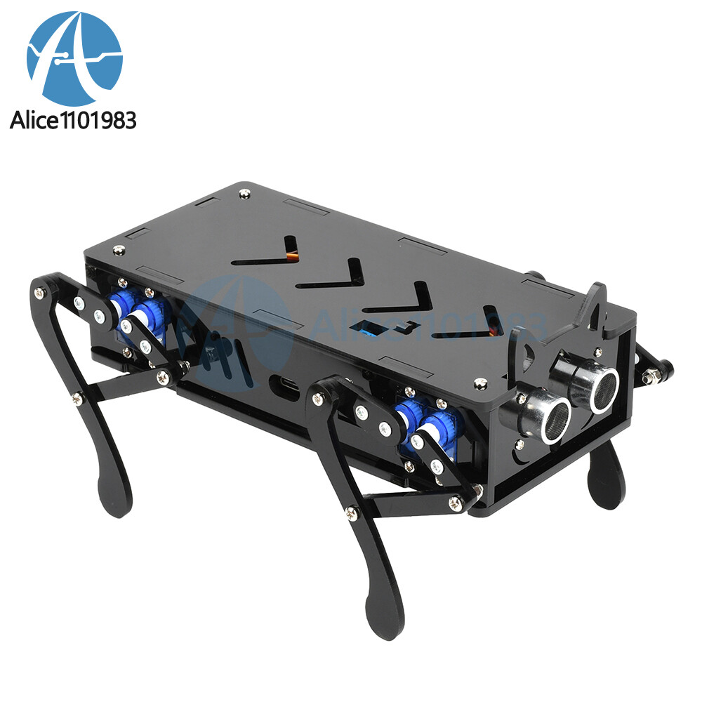 Intelligent Programming Quadruped Robot Bionic Mechanical Dog Kit Remote Control