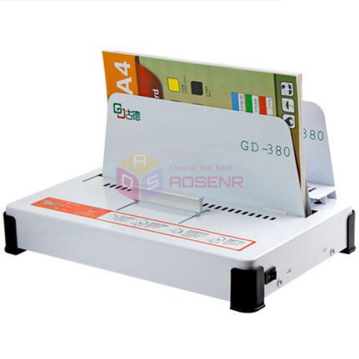 New GD380 A3/ A4/ A5 Hot Melt Book Envelope Binder Automatic Binding Machine