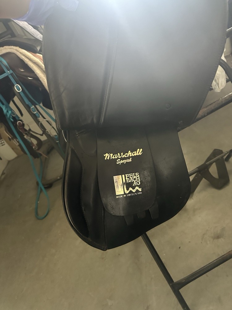 Black Courbette Dressage Saddle