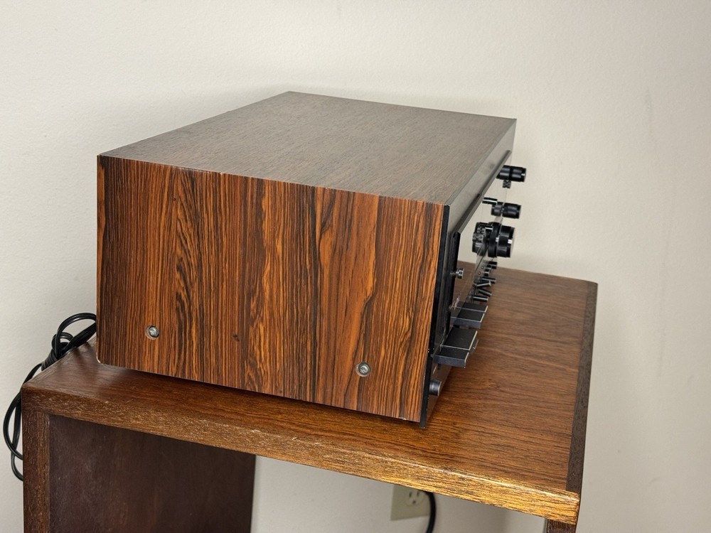 BIC T-3 3 Head, 2 Speed Cassette Deck - Serviced, tested, works