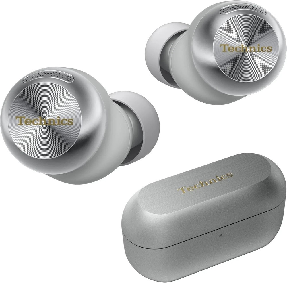 Technics EAH-AZ100 Silver Hi-Fi Wireless Earbuds Dolby Atmos