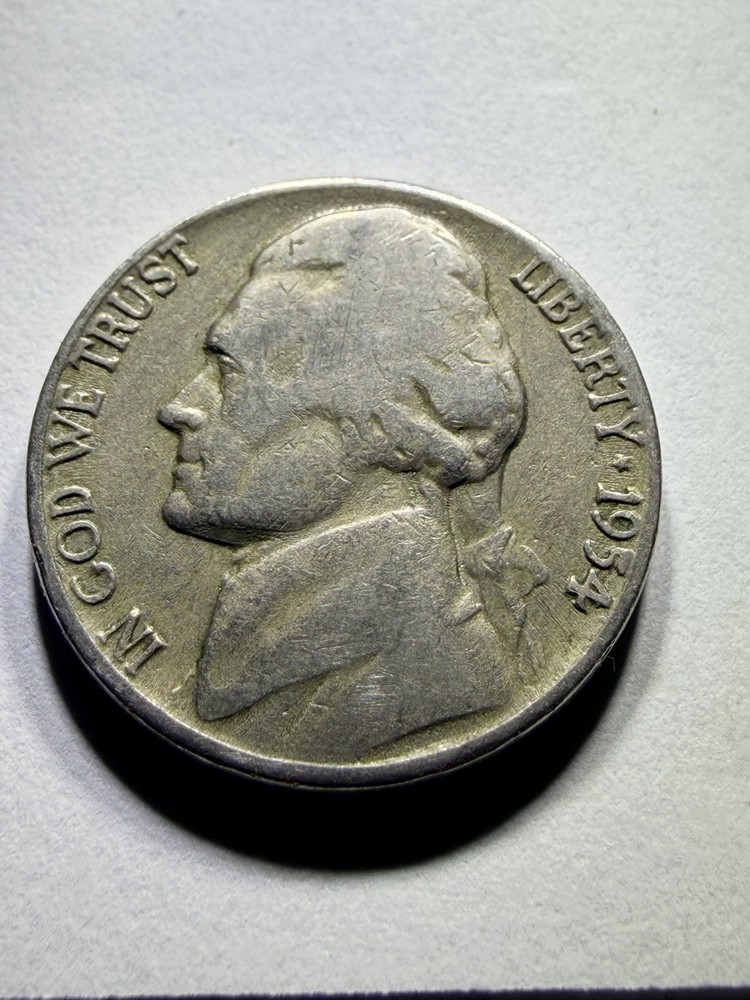 1954 D JEFFERSON NICKEL (#1567)