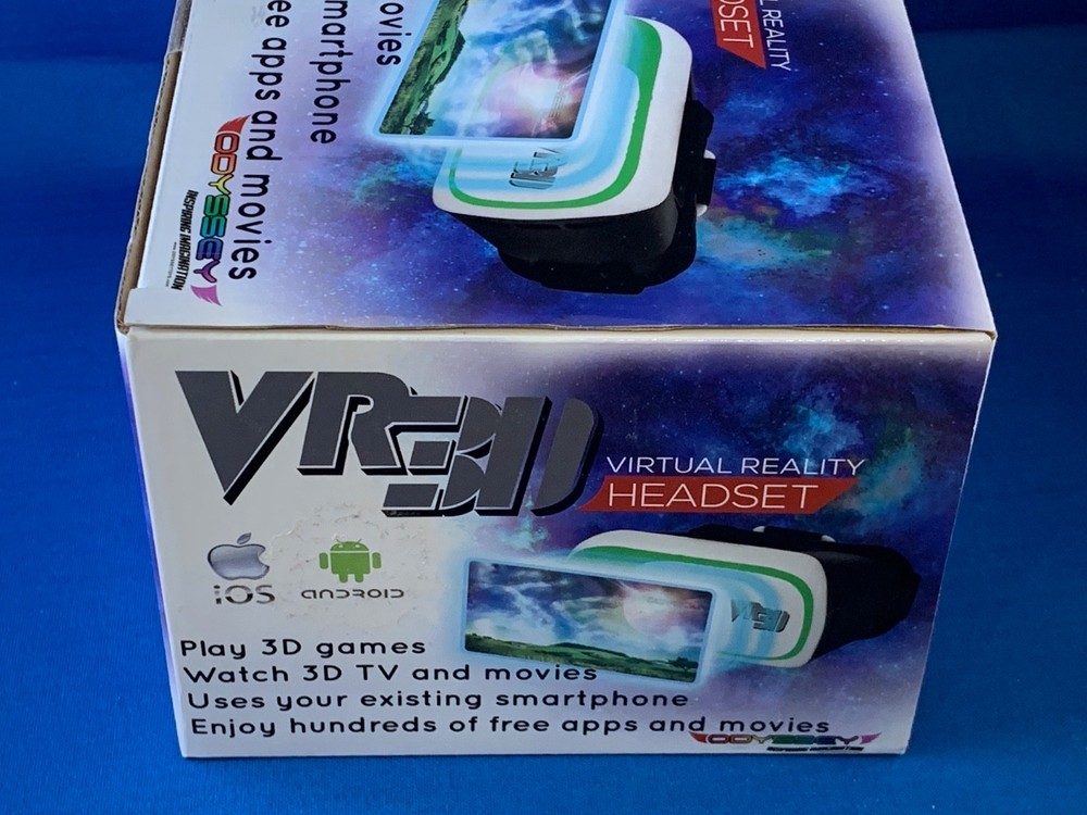 FACTORY SEALED Odyssey VR3D Headset Virtual Reality iPhone Android Smartphone A+