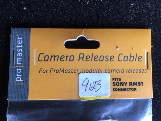A9123 Promaster Camera Release Cable for Sony RMS1