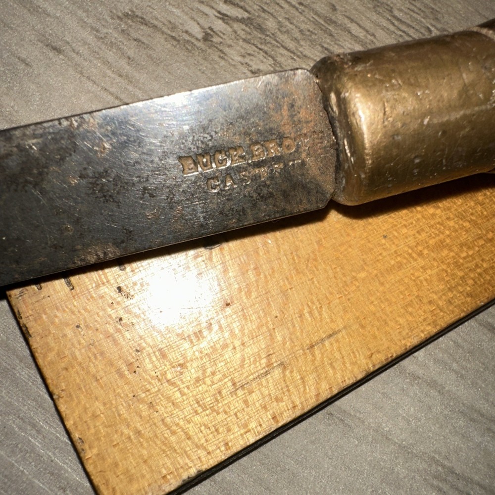 Buch Brothers Bevel Edge Wood Chisel Tool Wood Handle