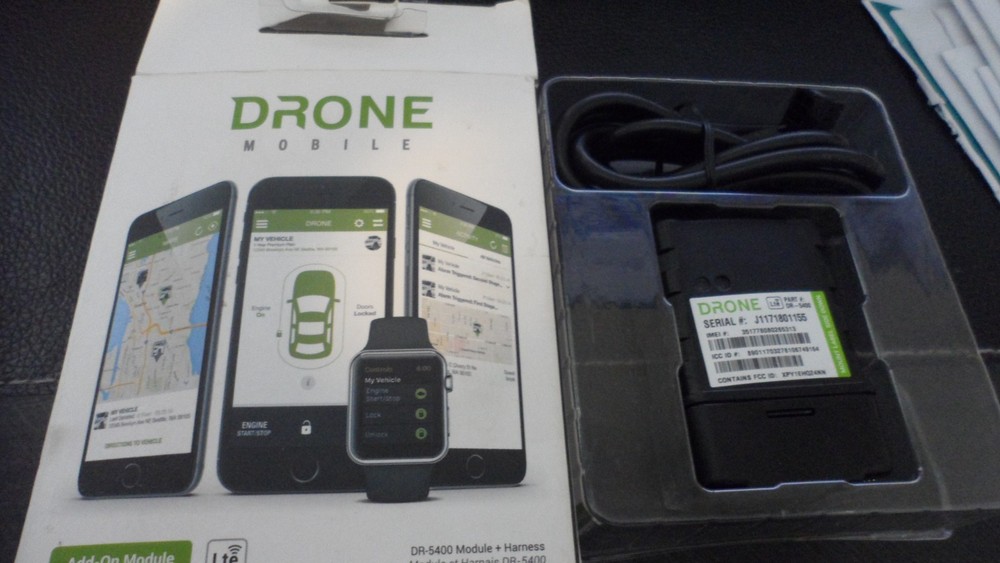 DroneMobile - Smartphone Vehicle Control and GPS Tracking System Add-on Module