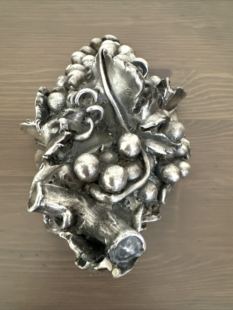Tekform Sterling Silver figurine decorative object grapes 🍇 silver plated