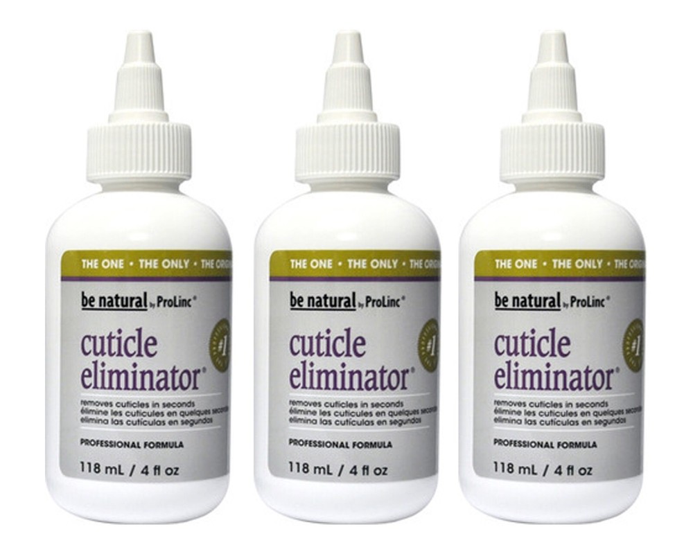 Prolinc Cuticle Eliminator Professional Formula 4oz 3pc Combo
