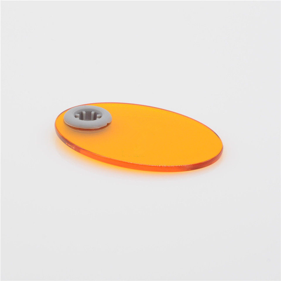 5x Dental Light Protective Shield For Cure Light Curing UV Plate Board Oval