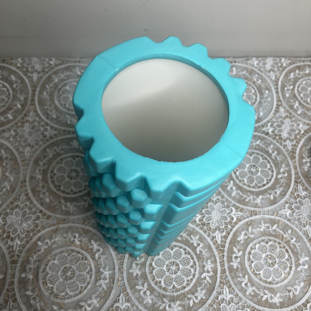 Recovery Foam Roller Medium Density 12.5” Aqua Blue