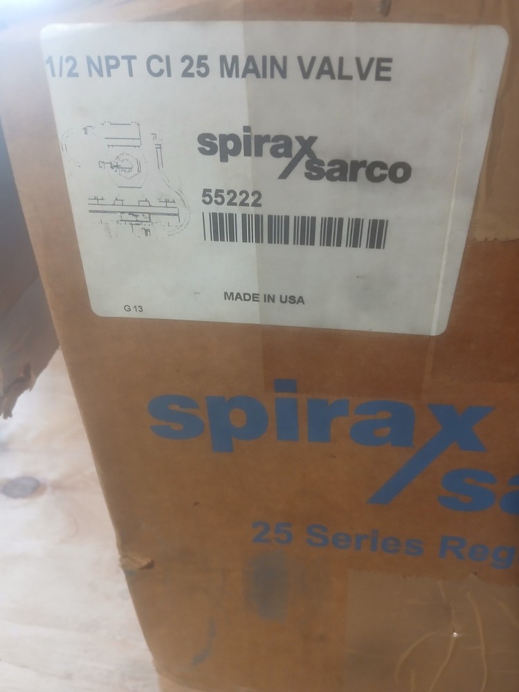 New SPIRAX SARCO 55222 250PSI 450'F 1/2"