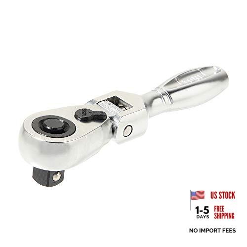 Short Ratchet Handle Flex Head (Socket Hold Type) RH3FHS 3/8" Inch Drive