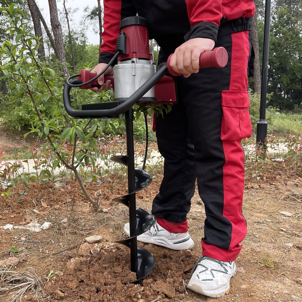 1500W Electric Post-Hole Digger Post Hole Digger Electric Auger Digging Drill