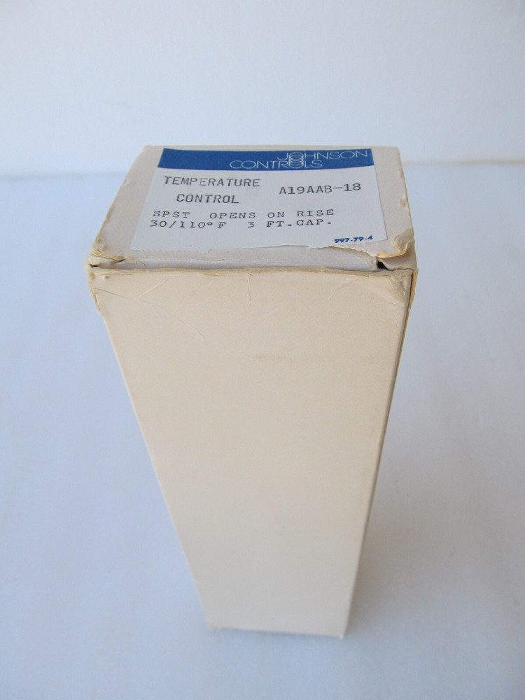 NEW Johnson Controls A19AAB-18 Temperature Control