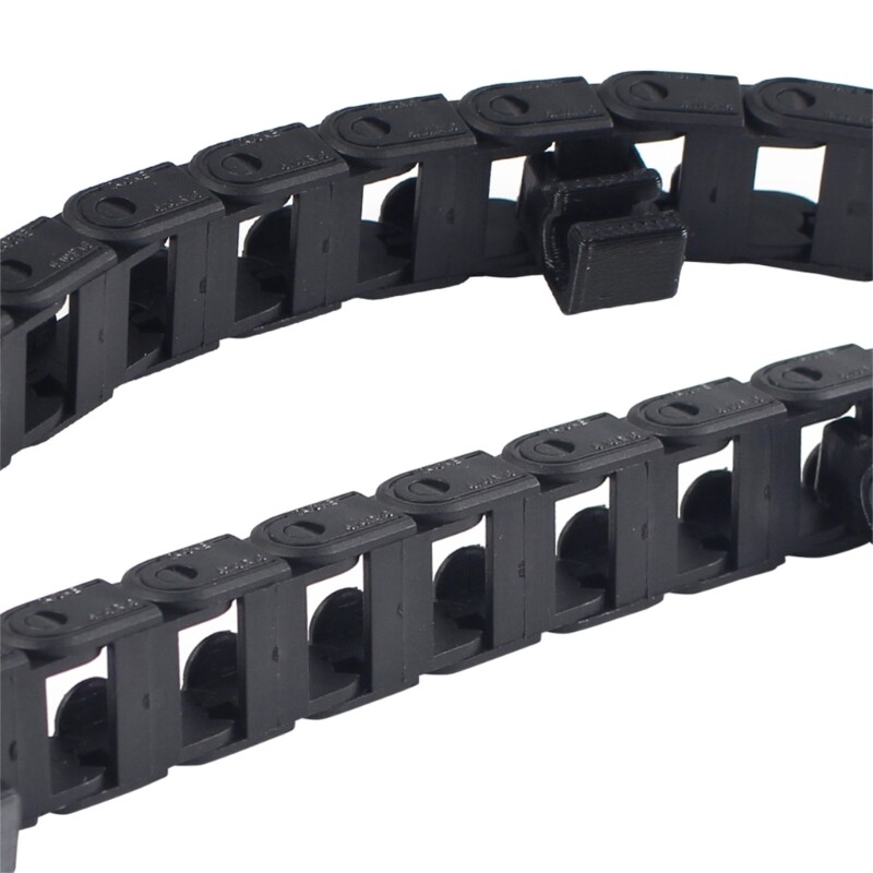 High Strength Flexible Drag Chain Set For 3D Printer Models Wear Resistant