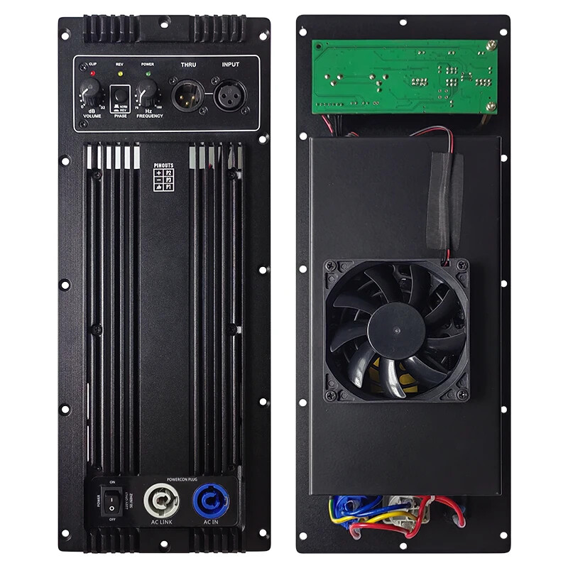 1000W Audio Active Speaker Plate Power Class D Amplifier Board Module Subwoofer