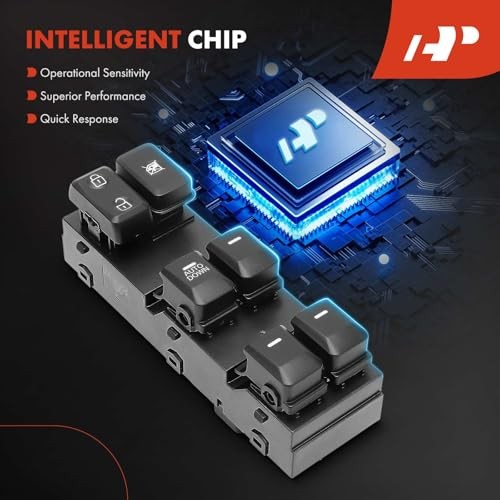 - Front Left Driver Side - Master Power Window Switch - Compatible with Kia