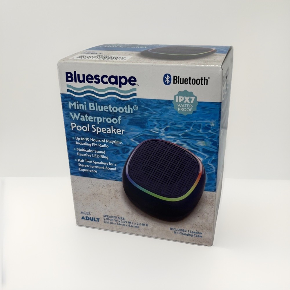 Blue scape  Mini Bluetooth Waterproof Pool Speaker