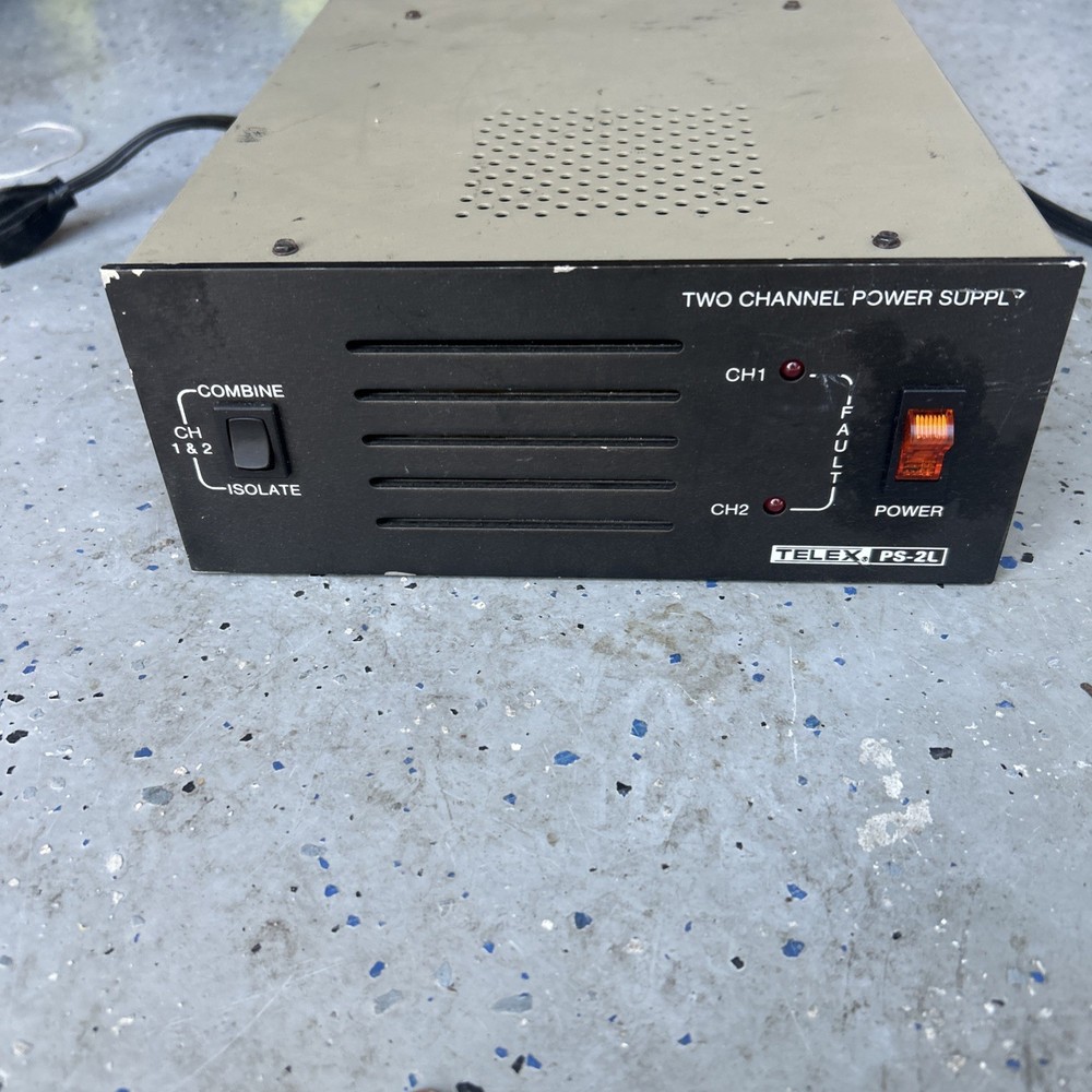 Telex PS-2L 2-Channel Power Supply