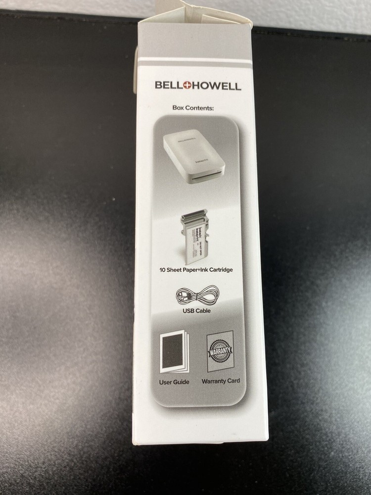 Bell+Howell instaprint Mobile Photo Printer Open Box