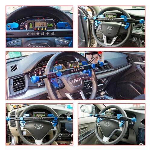 Adjustable Car Steering Wheel Alignment Tool Leveling Bracket Wheel Aligner