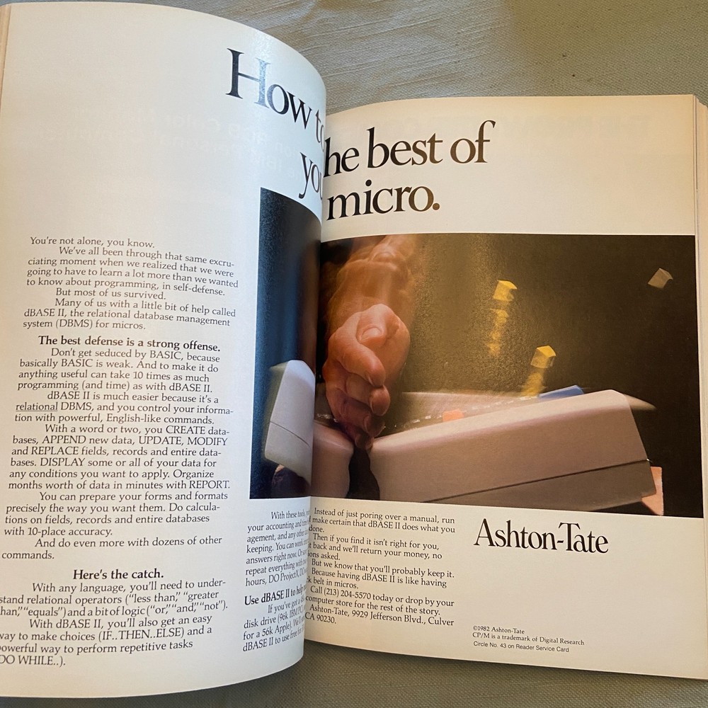 IBM PC Expansion Software Guide QUE BOOK Vintage Computer PC 1982 Ads Vendors