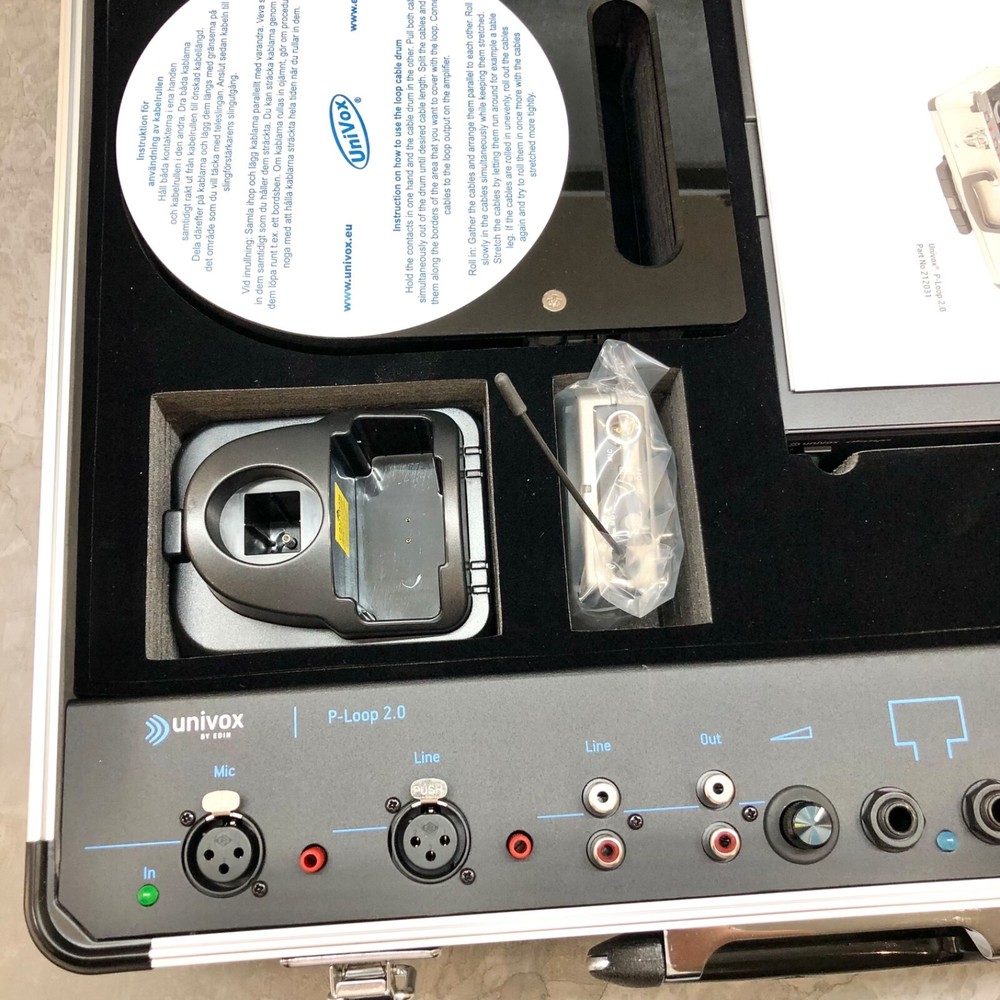 Univox P-Loop 2.C Portable loop system NEW