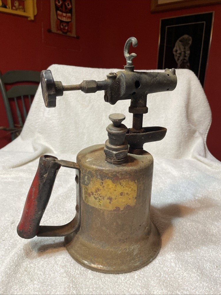 Vintage Clayton & Lambert Brass Blow Torch.